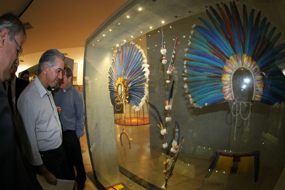 Reinaldo Visita Museu do Indio
