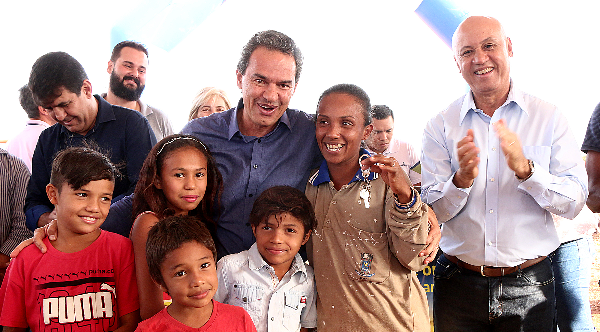 Entrega de casas no Bom Retiro Foto Edemir Rodrigues 19 Agência