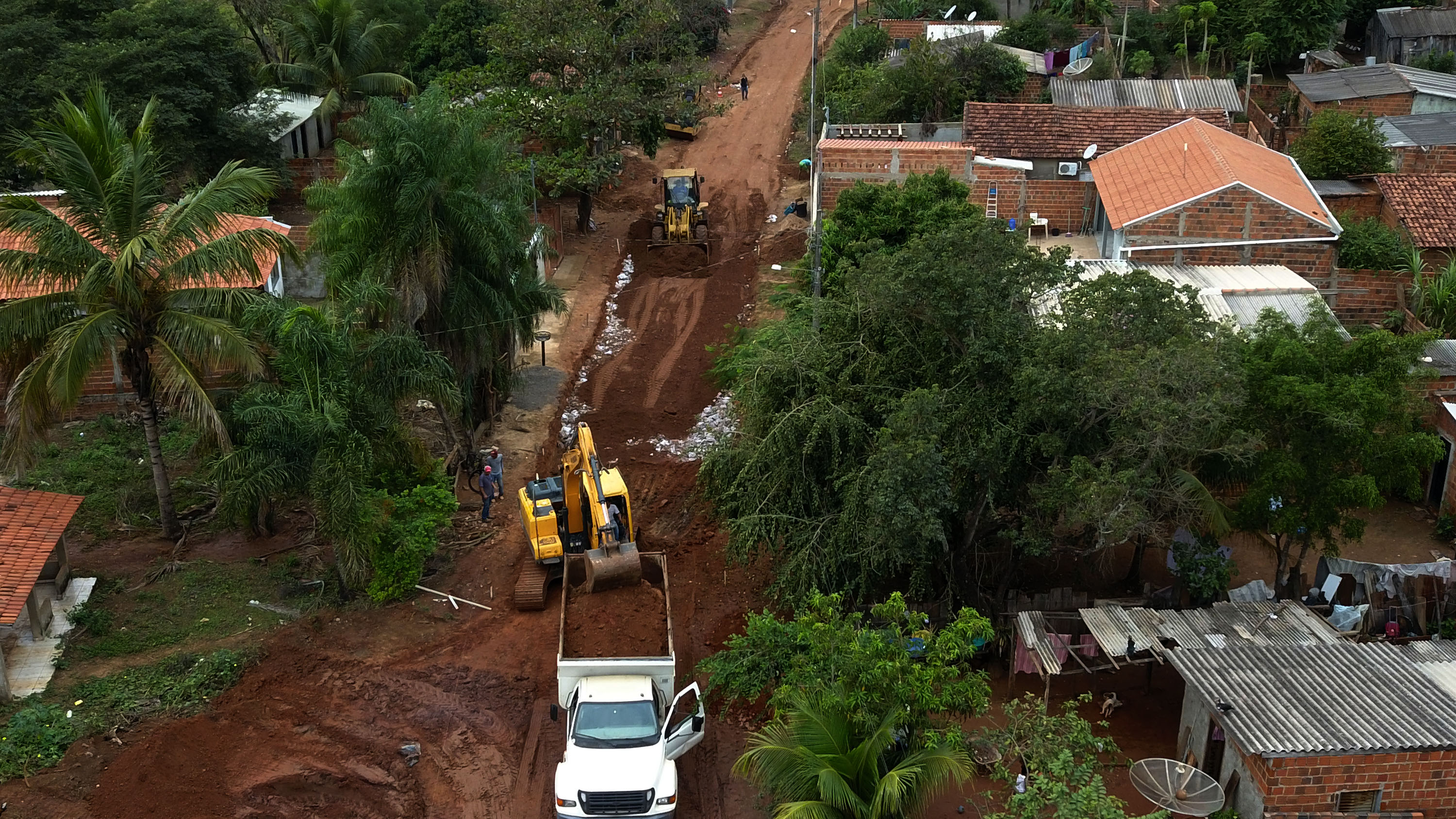 Estado Conclui Primeira Etapa De Pavimenta O Urbana Em Miranda Obra