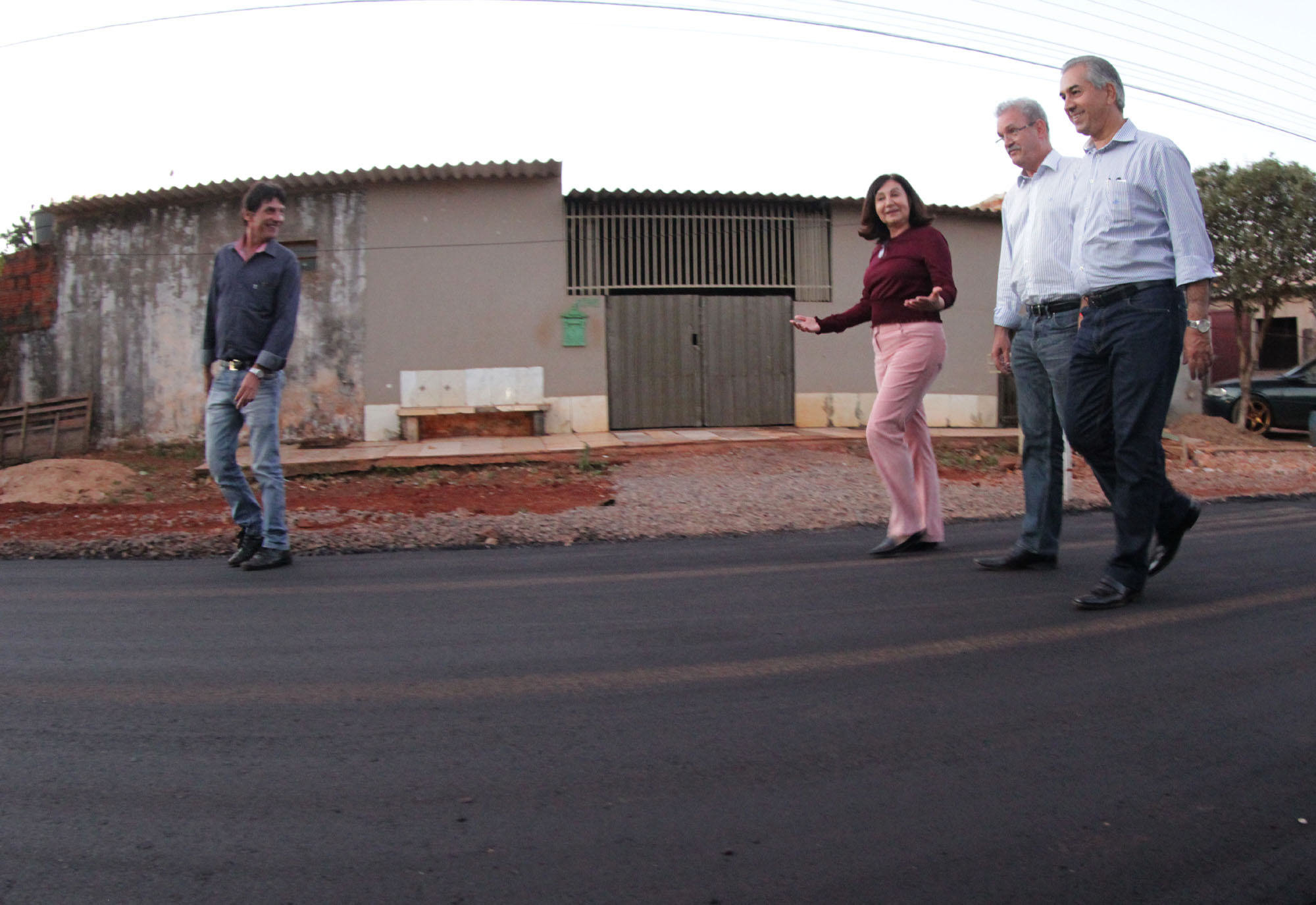 Reinaldo Azambuja entrega obras em Dourados Agência de Noticias do