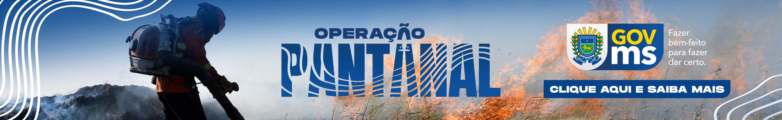 Banner Operação Pantanal