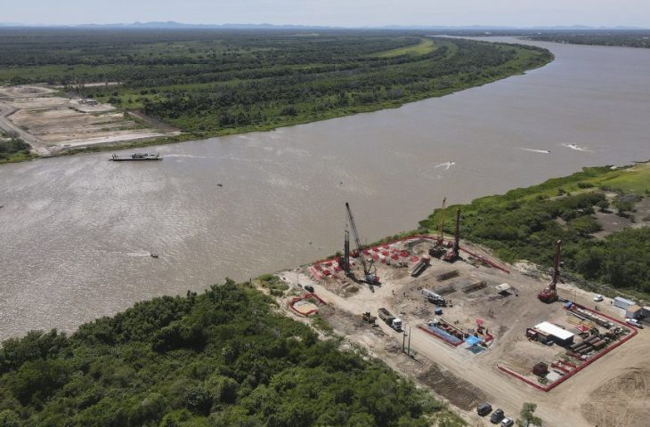 Obras de Constru%C3%A7%C3%A3o da ponte Internacional que liga Porto Murtinho ao Paraguai Foto Edemir Rodrigues 27 1024x567