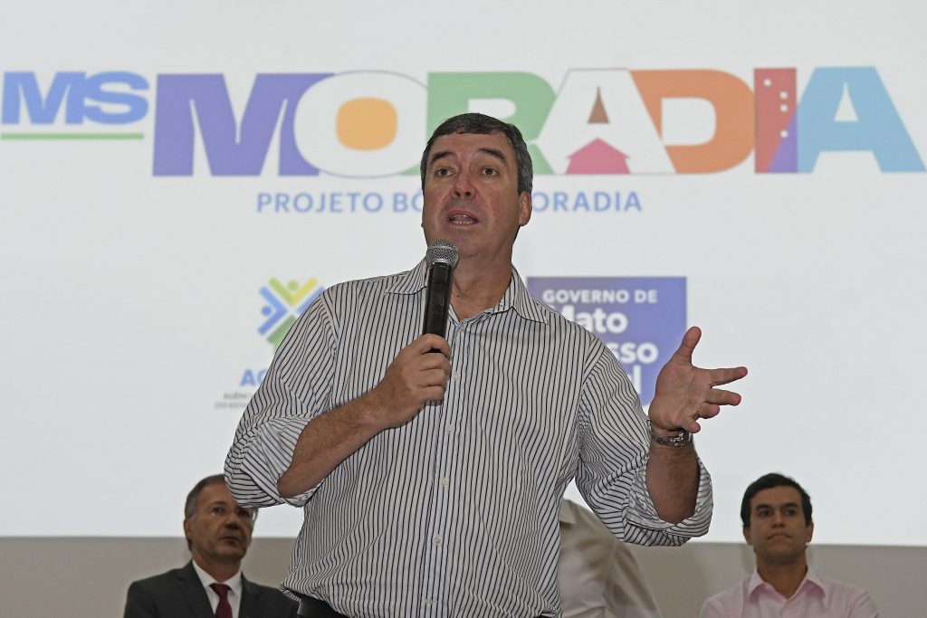 Governador participa do lancamento do MS Moradia Foto Bruno Rezende 04