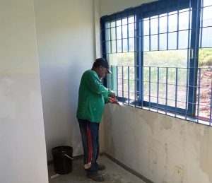 Em Três Lagoas, prédios da segurança pública são revitalizados por internos da Colônia Penal