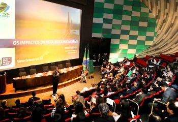 Palestra sobre “O Impacto da Rota Bioceânica” Foto Saul Schramm