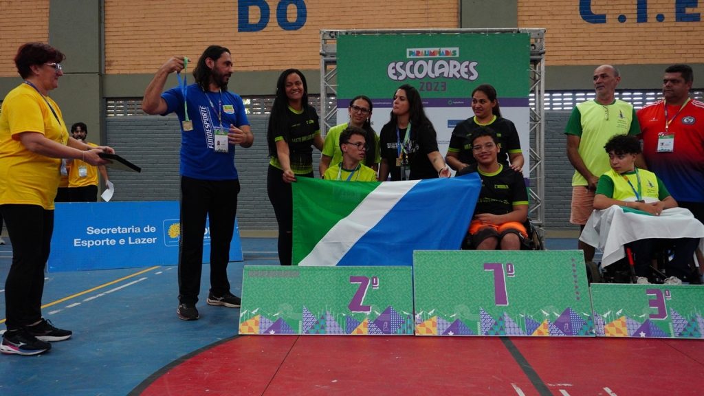 Atletismo jogos escolares 12 MS conquista 105 medalhas e é vice-campeão da etapa regional das Paralimpíadas Escolares