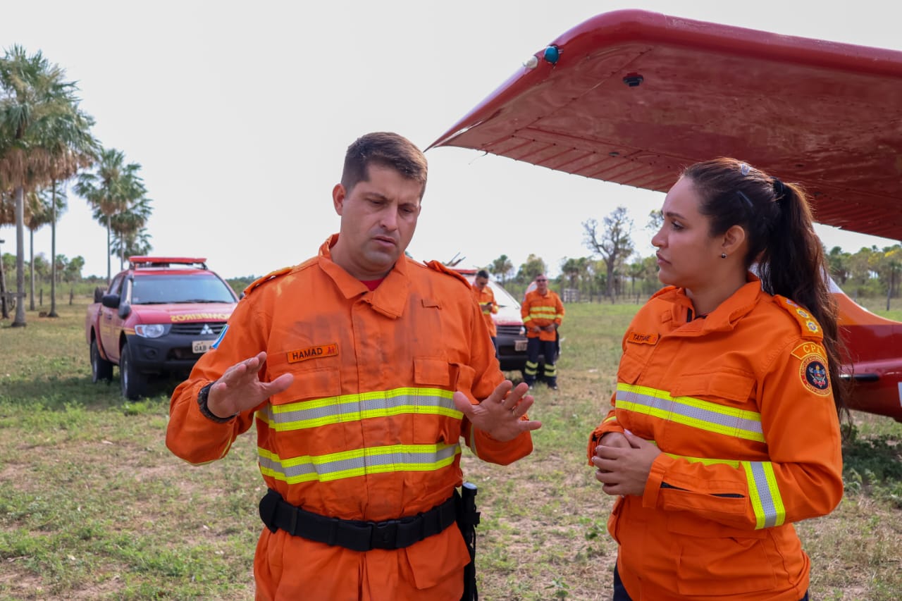 Incendio Nabileque 015 Hamad e Tatiane Alvaro Rezende Bombeiros atuam no monitoramento e combate a incêndios florestais em todo MS