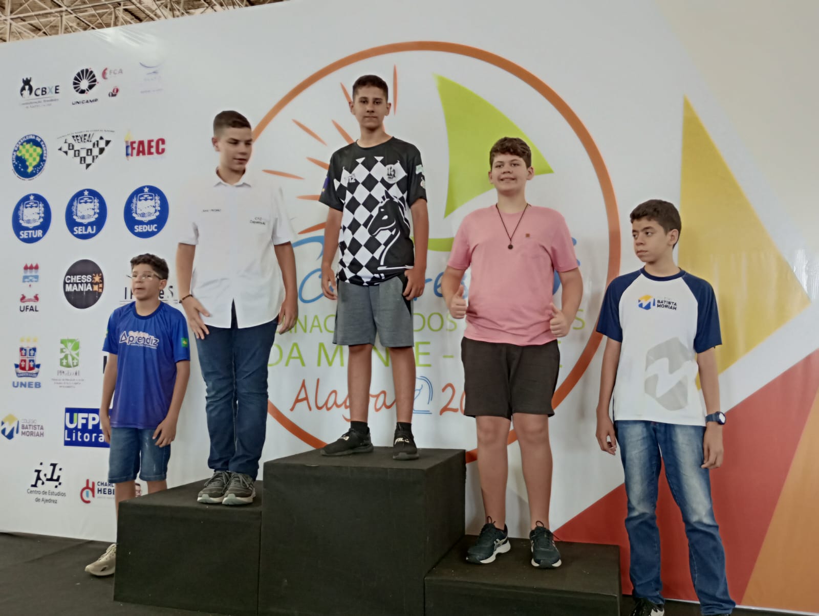 Atletas de Mato Grosso do Sul se destacam no Campeonato Brasileiro de Xadrez  de base – FUNDESPORTE