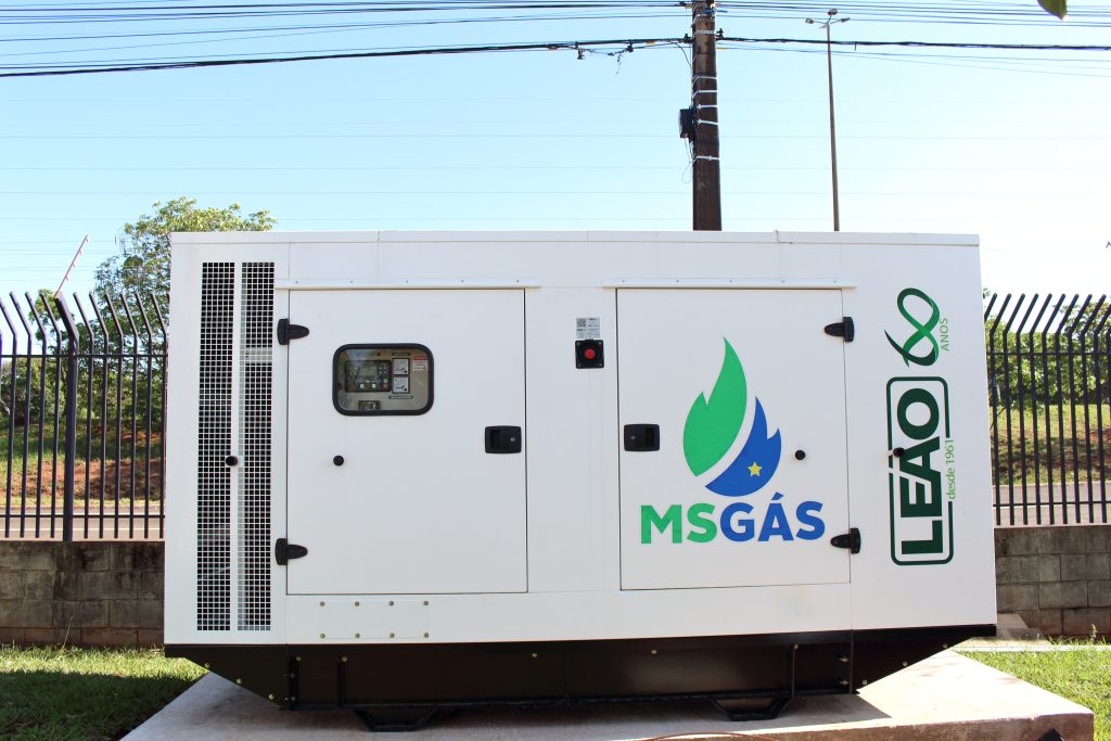 gerador MSGAS 2 Limpo e sustentável: MSGÁS instala gerador de energia elétrica a gás natural