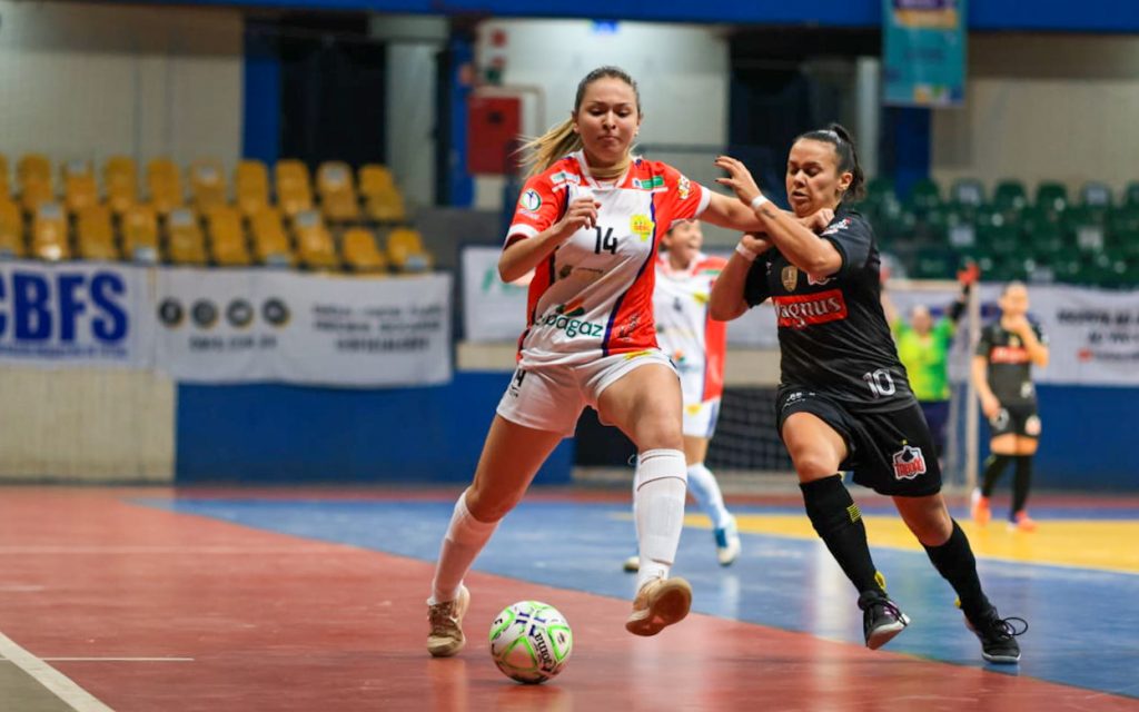 Em jogo eletrizante, Serc/UCDB e Taboão empatam pela Copa do Brasil de futsal feminino