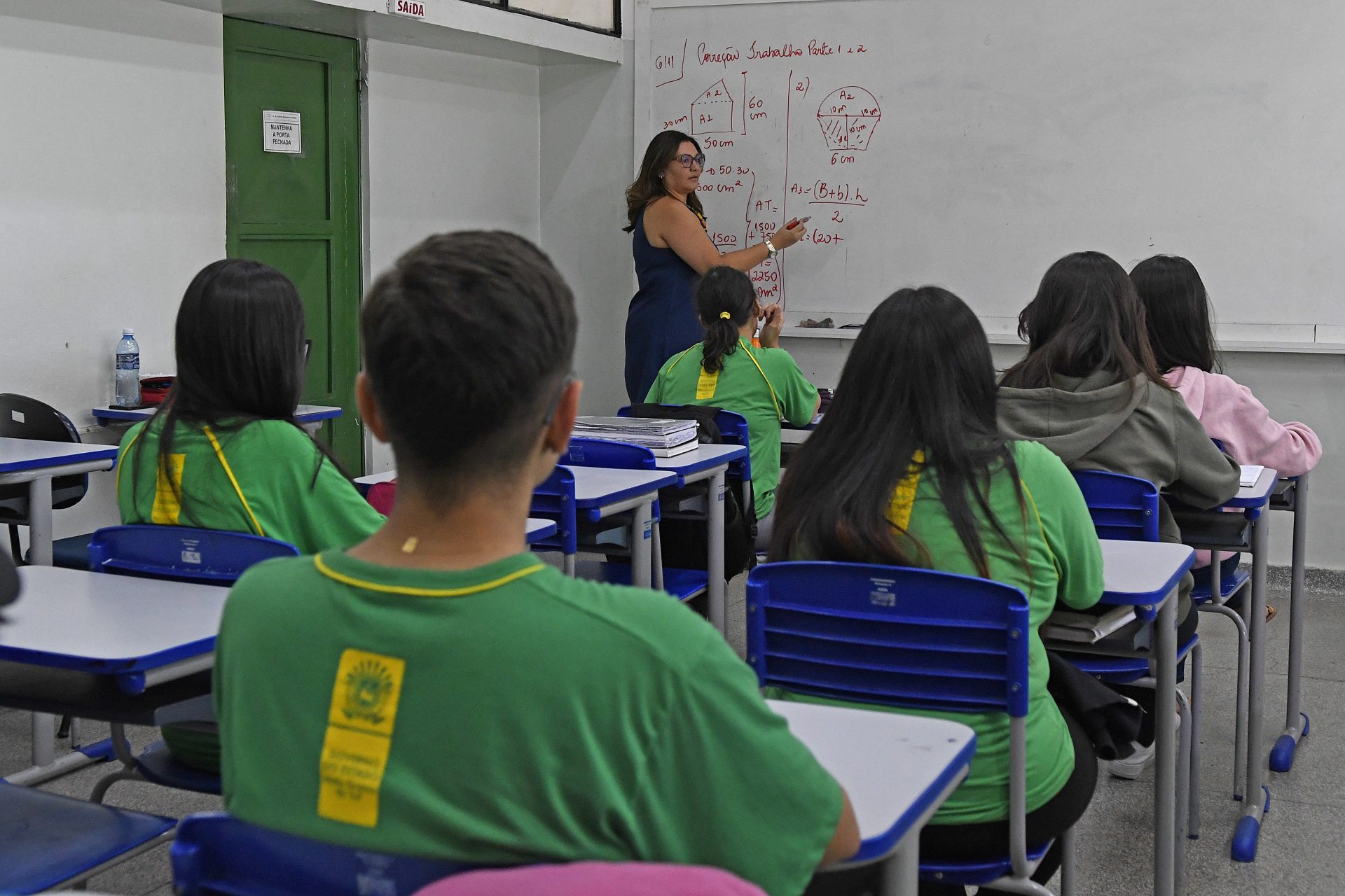 Aula Escola Estadual Lucia Martins Coelho Matricula 2024 Foto Bruno Rezende scaled