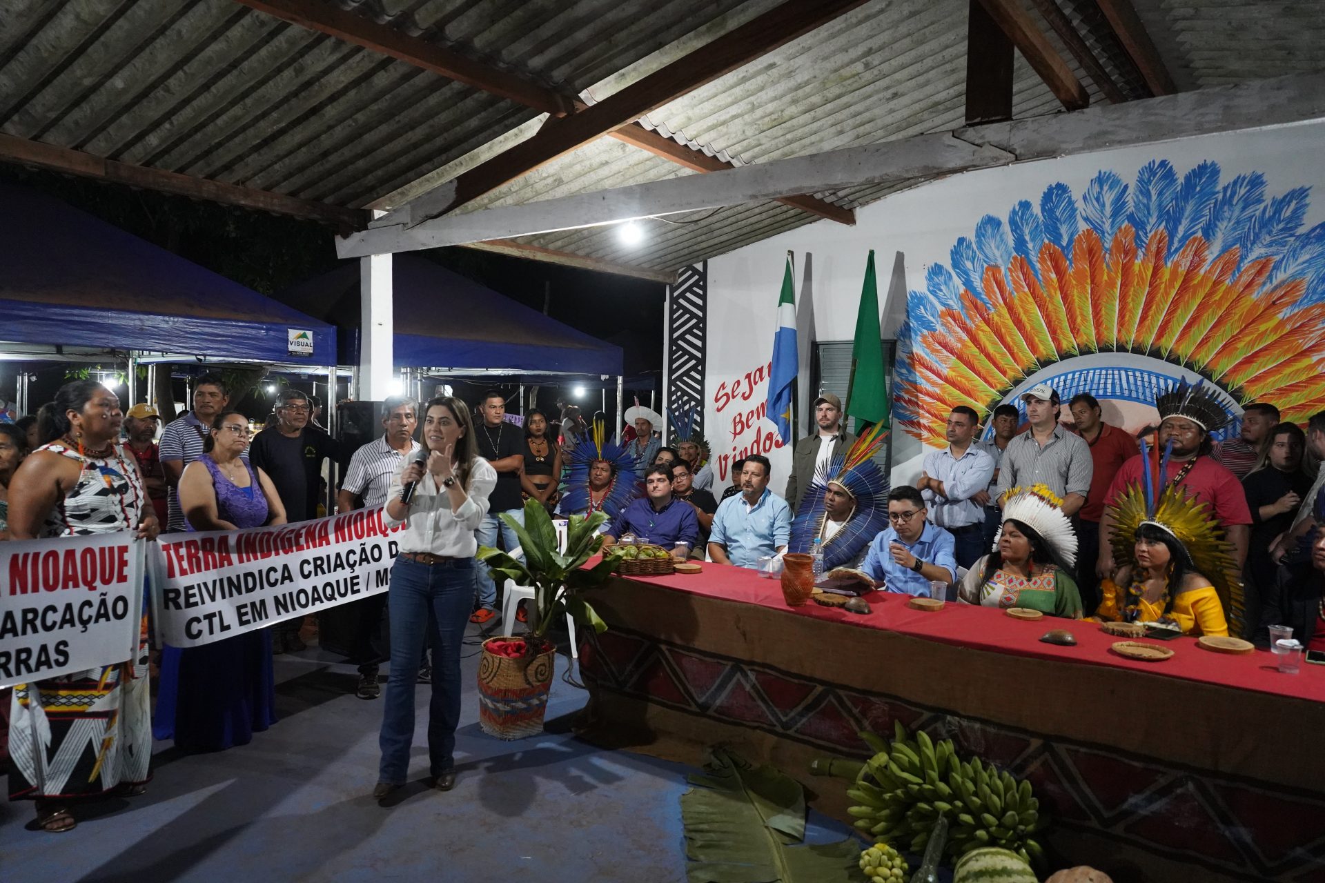 Maior assembleia do povo terena é realizada em Nioaque