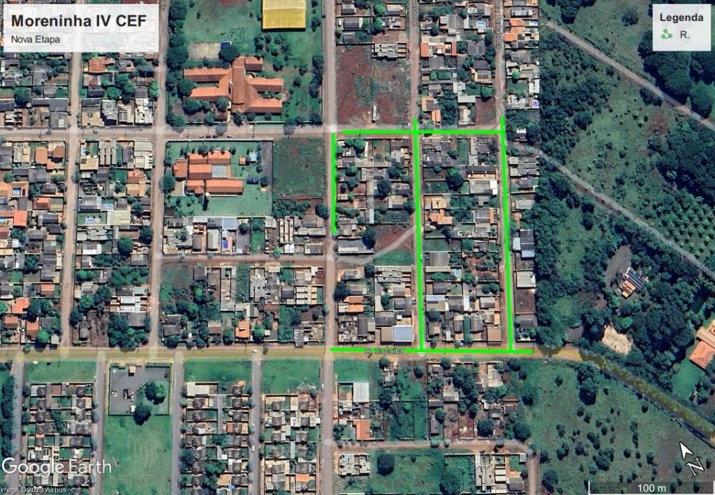 mapa moreninha IV Governo do Estado vai fazer nova etapa de asfalto nas ruas da Moreninha IV