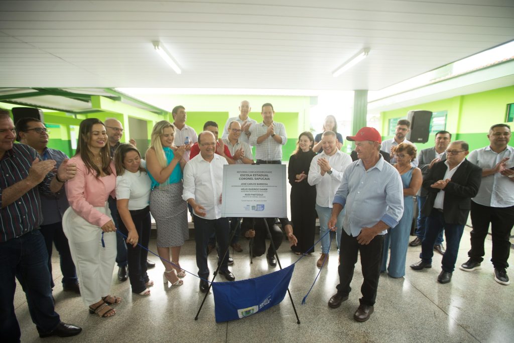 Joao Garrigo3 Coronel Sapucaia recebe reforma de escola e investimentos que somam mais de R$ 21,7 milhões