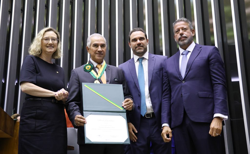 Mato Grosso do Sul é destaque no Congresso com mais alta honraria da Câmara Federal