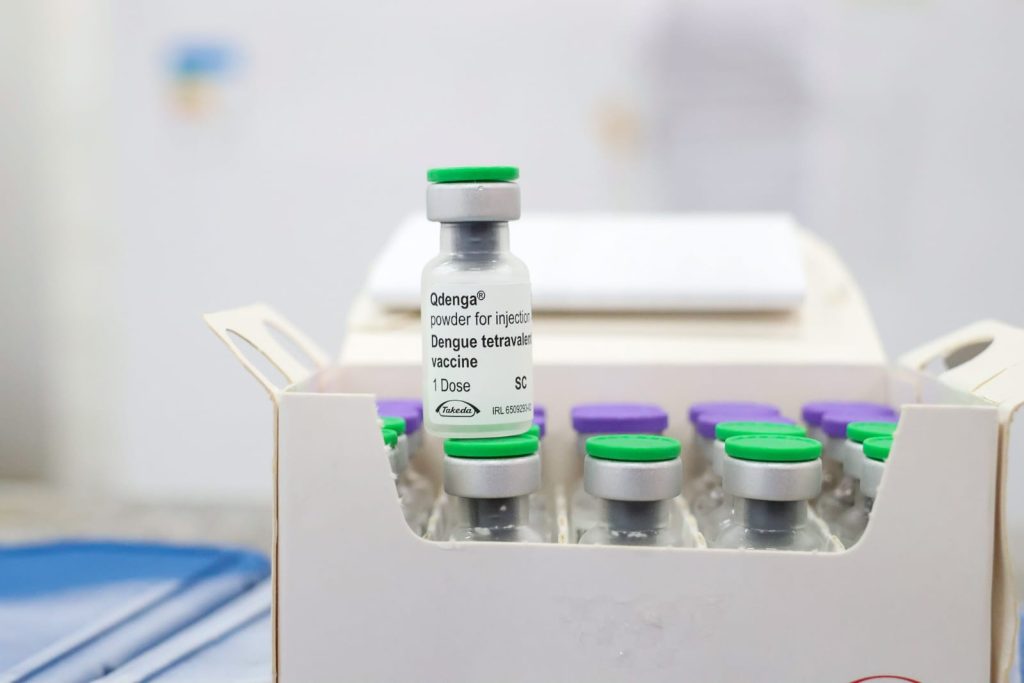 Dengue Governo do Estado começa a distribuição da vacina contra a dengue com 69.570 doses