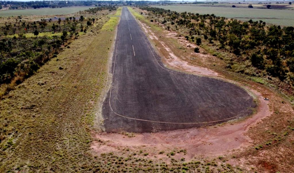 Com investimento de R$ 6,4 milhões, aeródromo de Camapuã vai passar por reforma