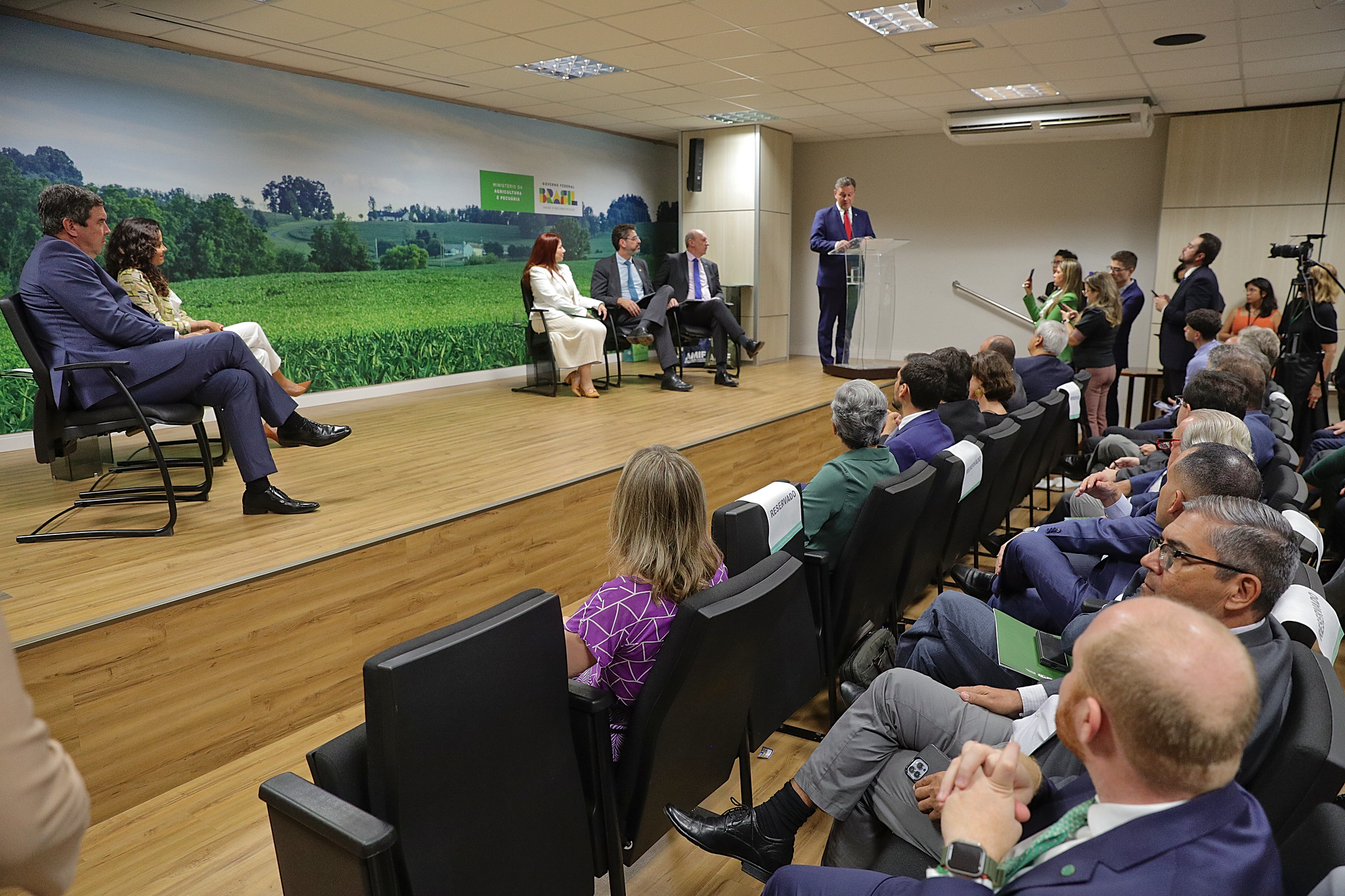 Lançamento do Plano Nacional de Florestas Plantadas . 21/03/2024