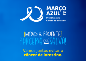 Março Azul: SES apoia campanha de prevenção e diagnóstico precoce do câncer de intestino
