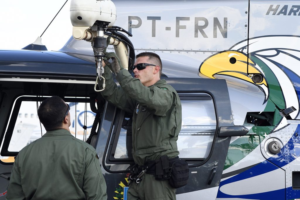 Helicóptero de MS parte para socorrer as vítimas das enchentes no Rio Grande do Sul