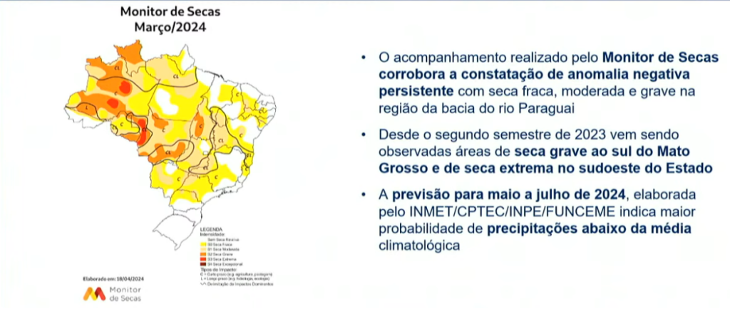 Governo de MS se mobiliza para minimizar impactos de seca na bacia do Paraguai