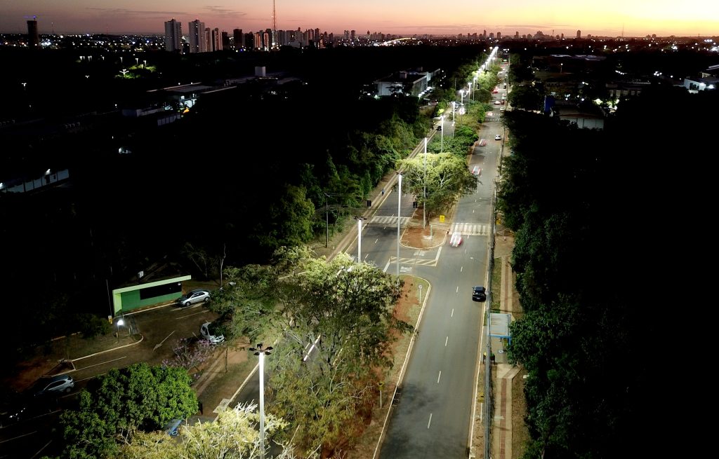 Nova iluminação traz segurança e sustentabilidade ao Parque dos Poderes