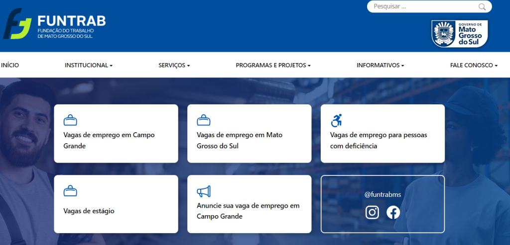Funtrab lança plataforma online para cadastro de vagas de emprego na Capital
