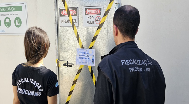 >Posto teve atividades suspensas; Empresa tem 20 dias para apresentar defesa - Foto: Kleber Clajus