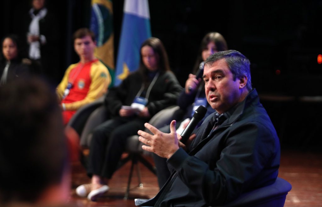 Encerramento do Curso de Formação Grêmio Estudantil "Cidadania Ativa". Foto Saul Schramm