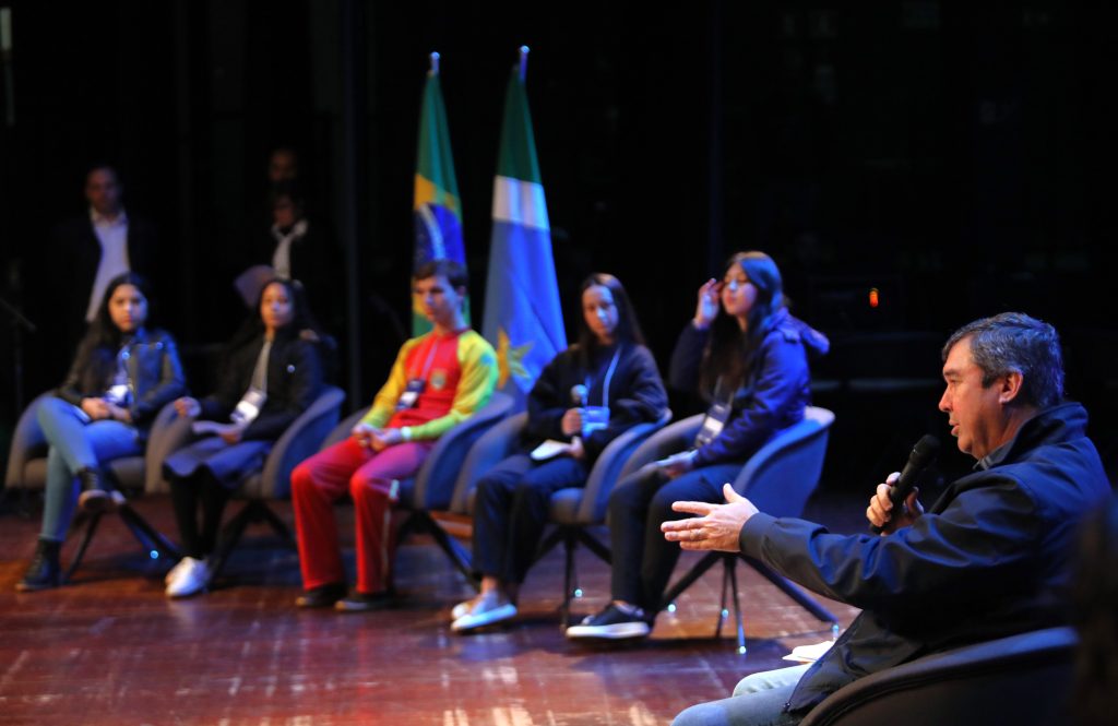 Encerramento do Curso de Formação Grêmio Estudantil "Cidadania Ativa". Foto Saul Schramm