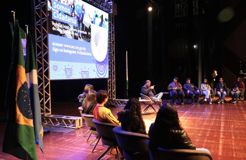 Encerramento do Curso de Formação Grêmio Estudantil "Cidadania Ativa". Foto Saul Schramm