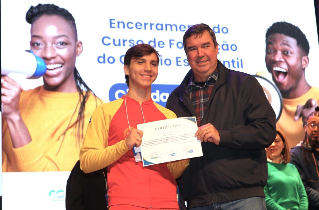 Encerramento do Curso de Formação Grêmio Estudantil "Cidadania Ativa". Foto Saul Schramm