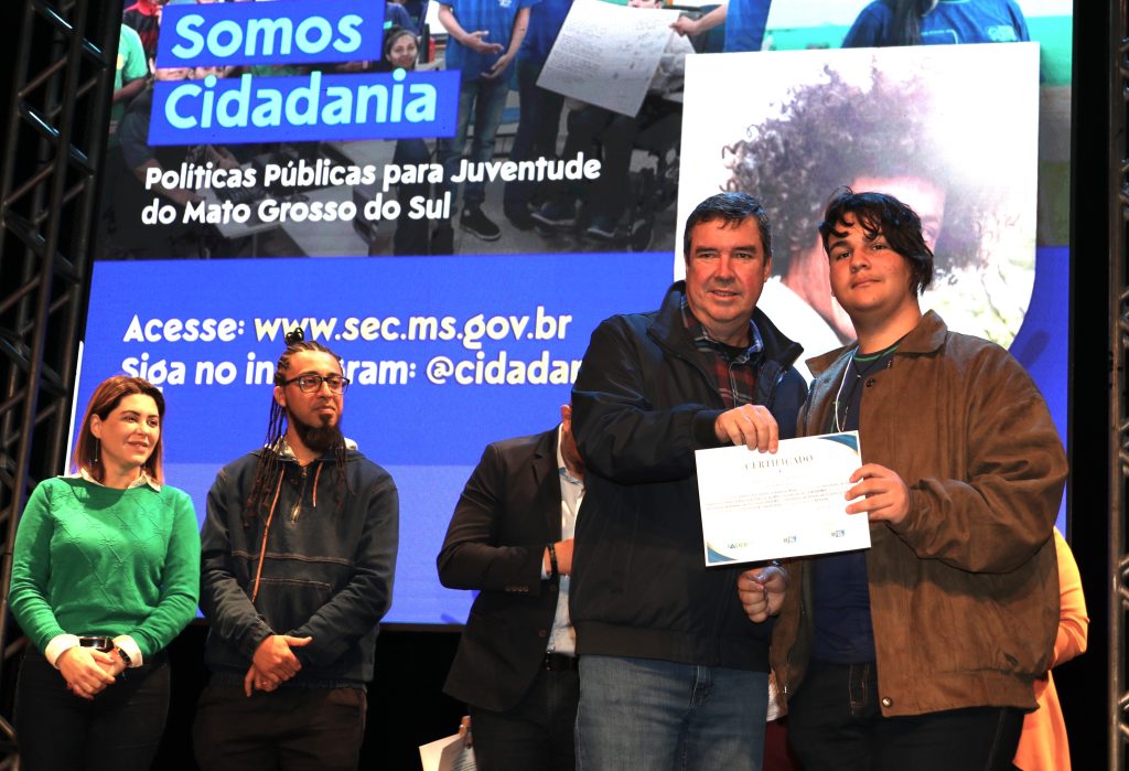 Encerramento do Curso de Formação Grêmio Estudantil "Cidadania Ativa". Foto Saul Schramm