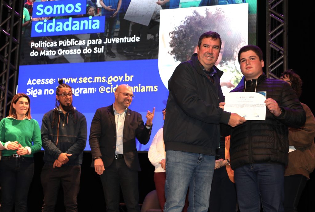 Encerramento do Curso de Formação Grêmio Estudantil "Cidadania Ativa". Foto Saul Schramm