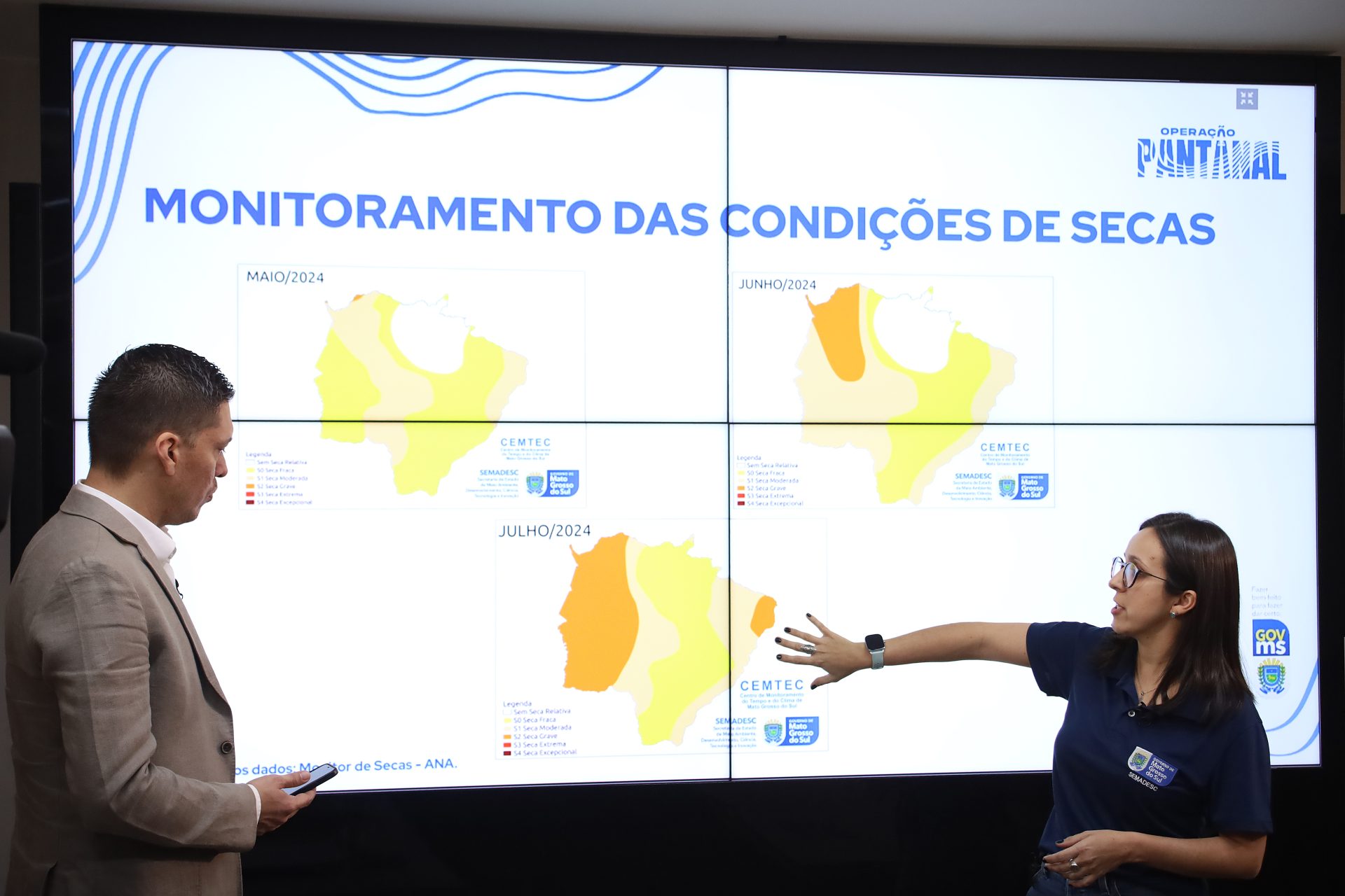 Com seca intensificada, MS mantém mobilização para combate aos incêndios