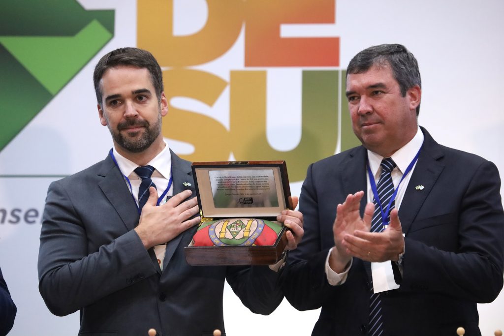 Reuniao Plenaria de Governadores e Cerimonia de transferencia da presidencia Pro Tempore ao Estado de Mato Grosso do Sul com a posse do Governador Eduardo Riedel Foto Alvaro Rezende 5