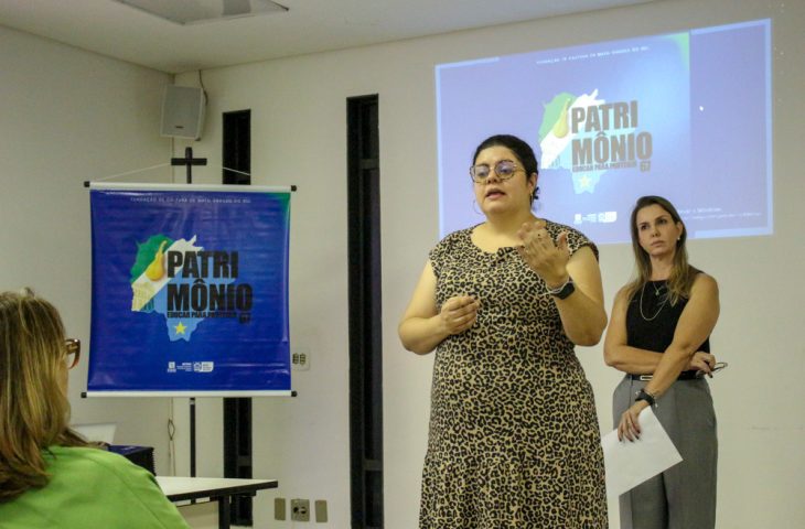 Imagem, palestra sobre patrimonio.