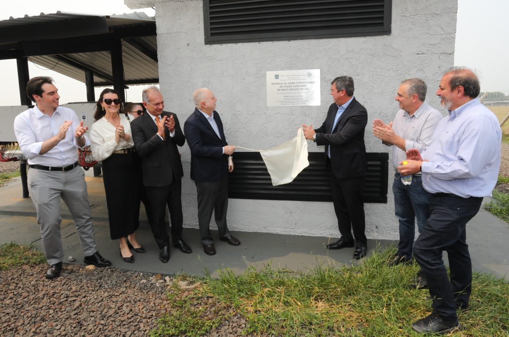 Inauguracao da Usina Fotovoltaica do Poder Judiciario de MS Foto Saul Schramm 11