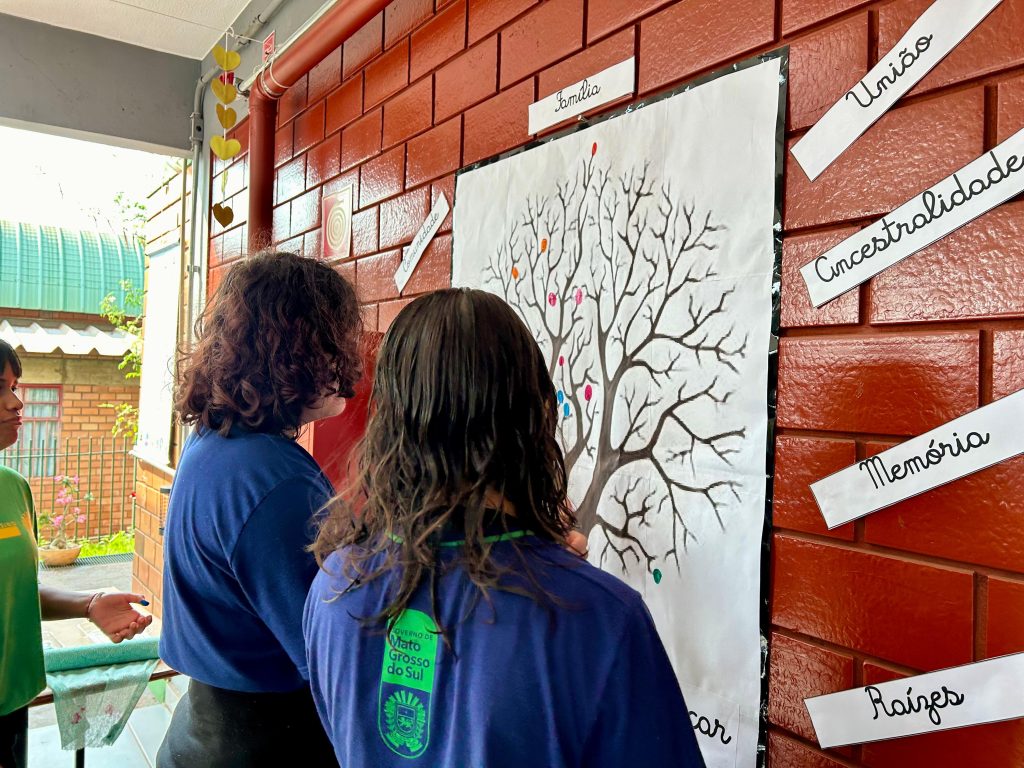 No Dia C, alunos colocam a cidadania em prática falando sobre racismo, meio ambiente e cultura da paz