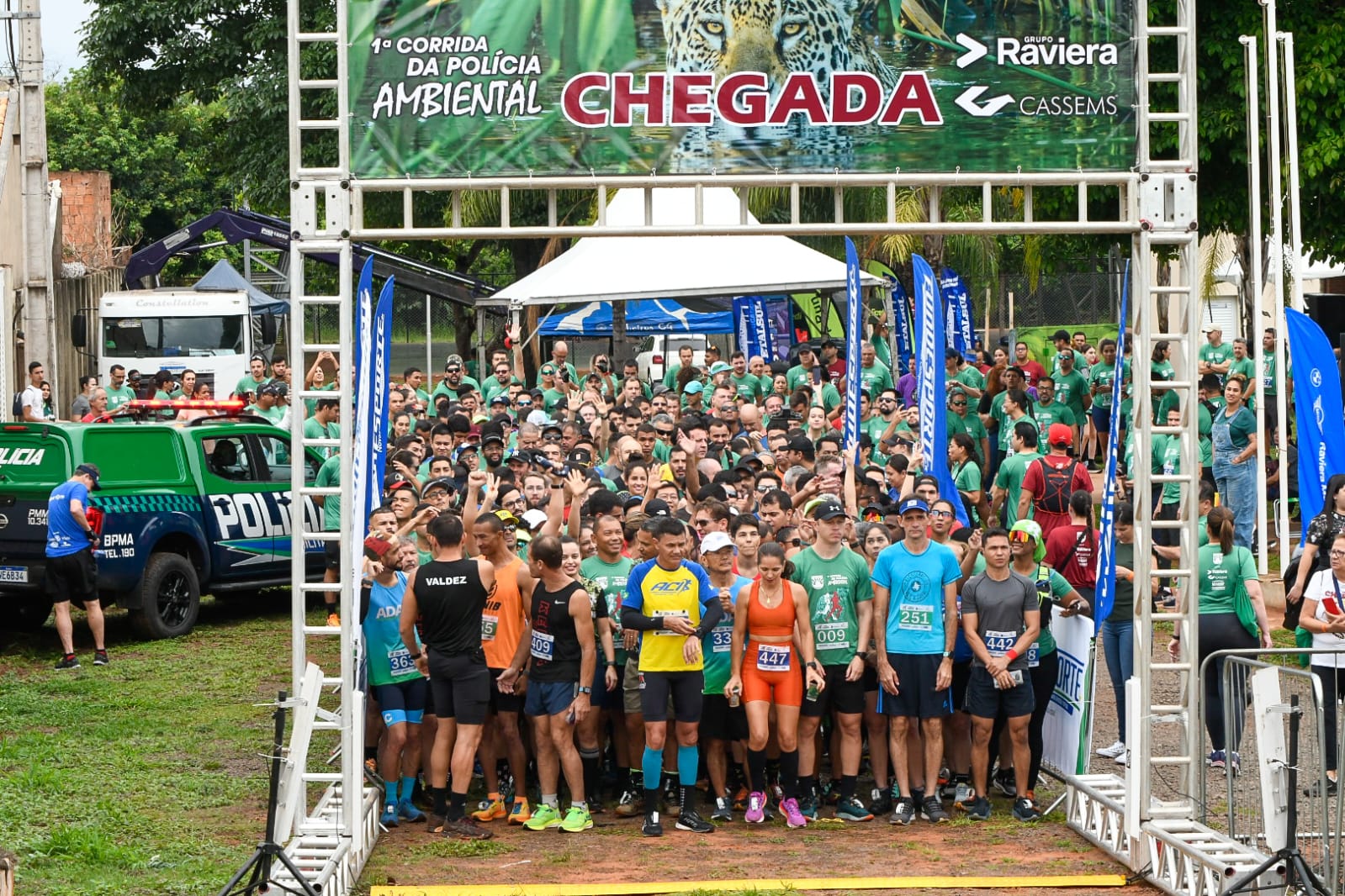 Com aventura e educação ambiental, corrida da PMA reúne 350 atletas em Campo Grande