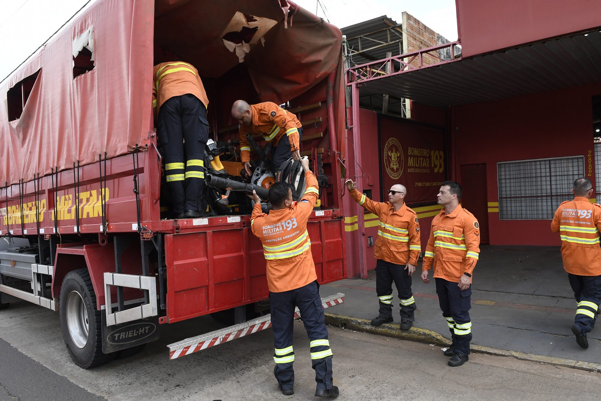 Ação de combate aos incêndios no Pantanal é mantida pelo Corpo de Bombeiros