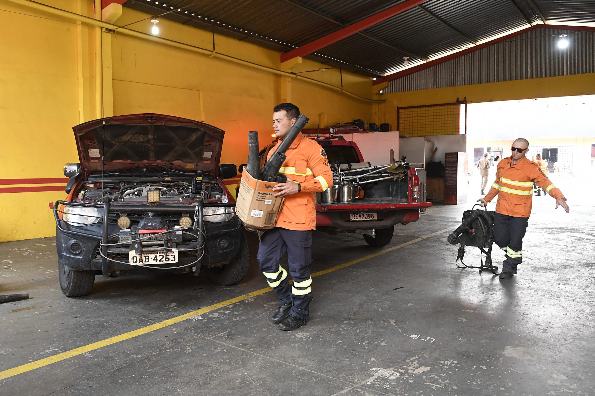 Ação de combate aos incêndios no Pantanal é mantida pelo Corpo de Bombeiros