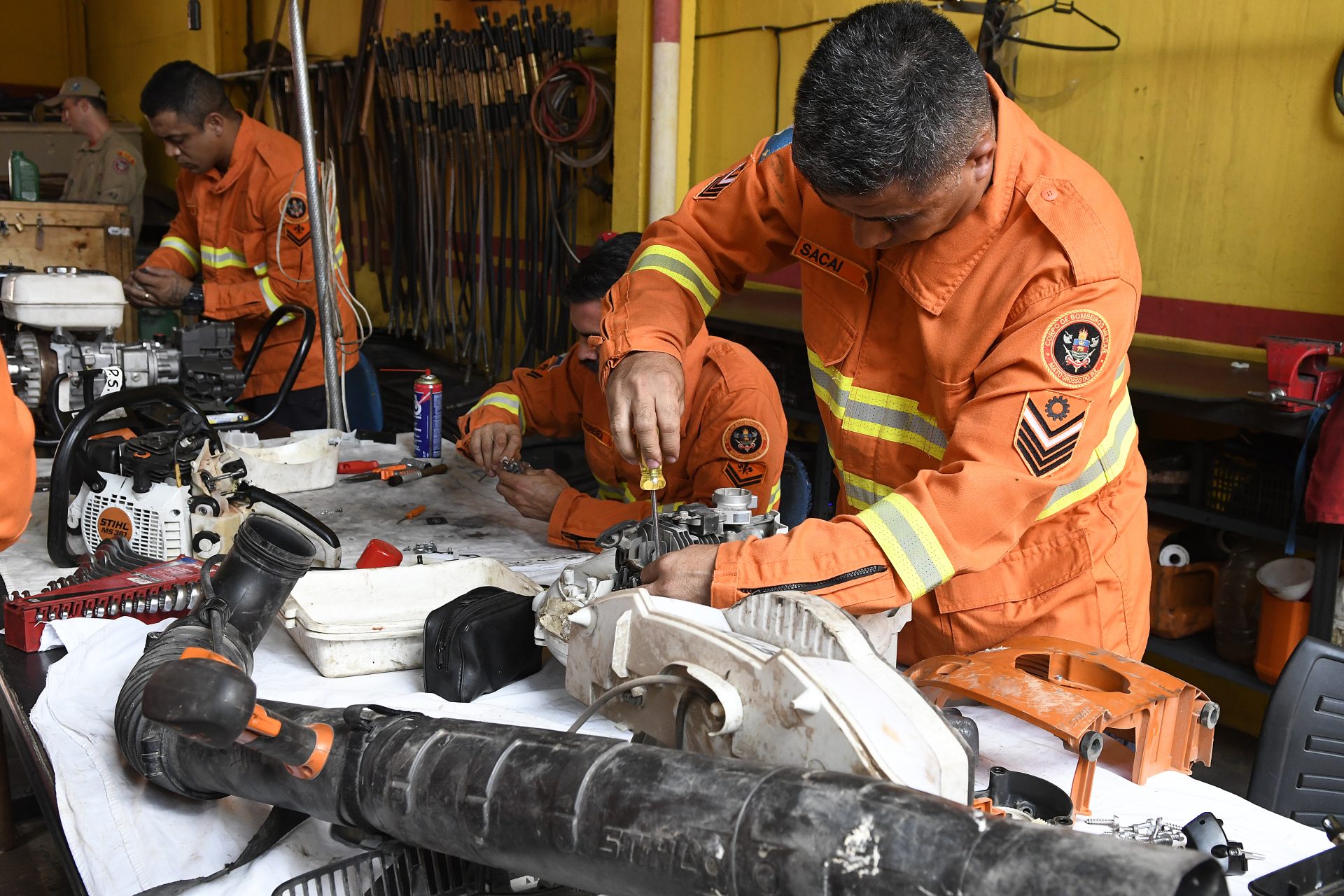 Ação de combate aos incêndios no Pantanal é mantida pelo Corpo de Bombeiros