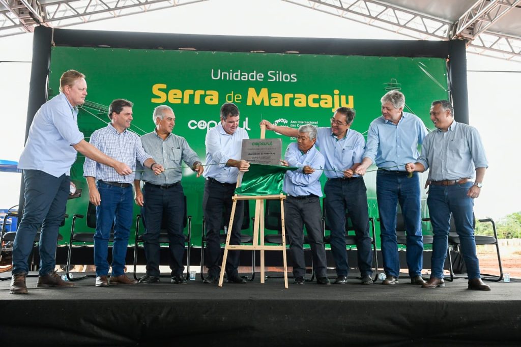 Inauguracao da Silos Serra de Maracaju Copasul Foto Bruno Rezende 6 nova fábrica em Maracaju