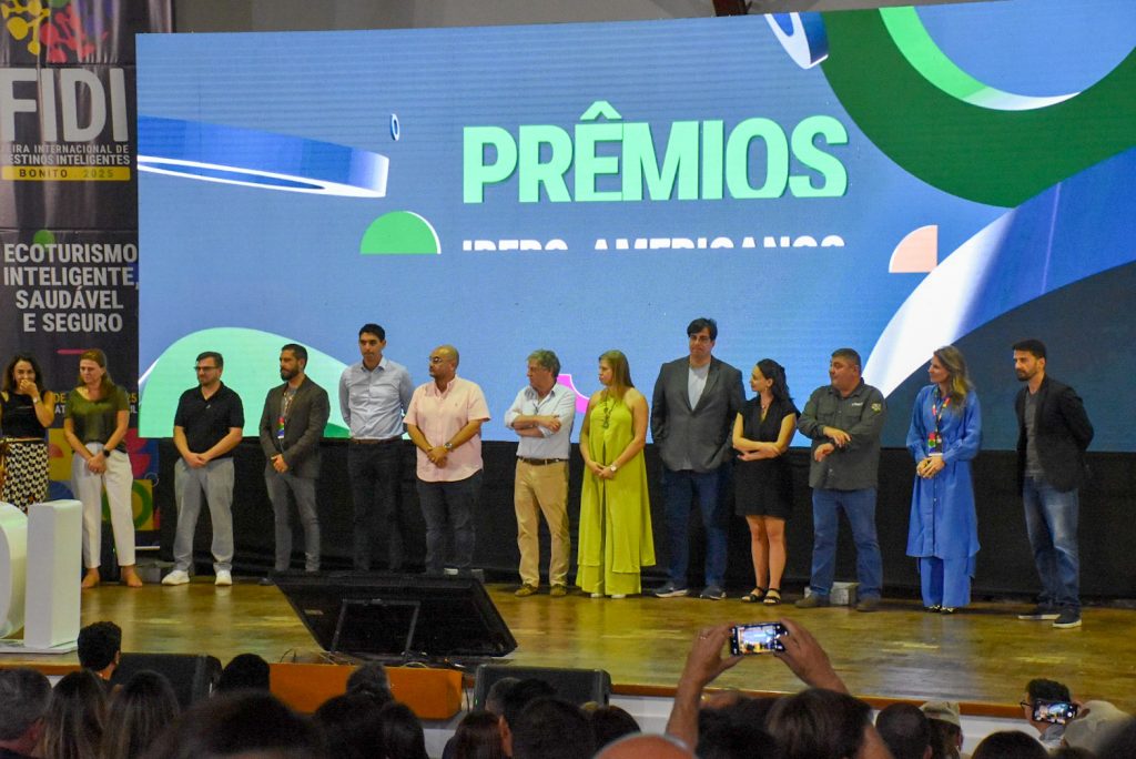 MS brilha na FIDI 2025 conquistando três prêmios de turismo inteligente