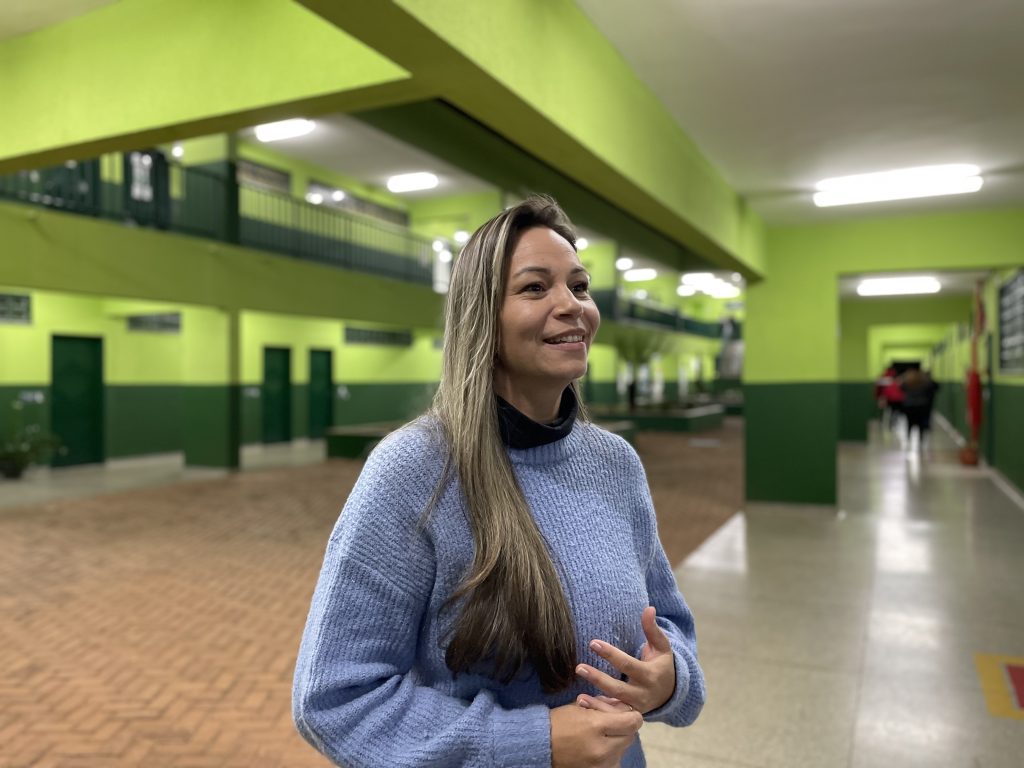  Crislaine elogia a estrutura dos cursos e diz que já está de olho em outras áreas