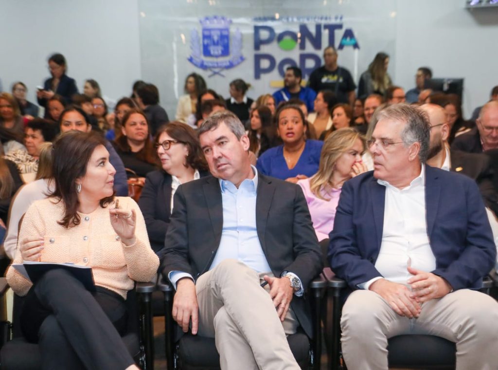 Agenda estratégica do Governo de MS em Ponta Porã mobiliza obras, educação e integração regional