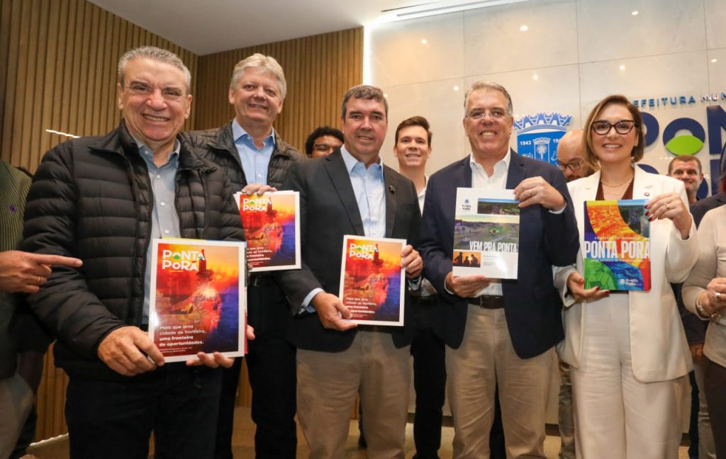 Agenda estratégica do Governo de MS em Ponta Porã mobiliza obras, educação e integração regional