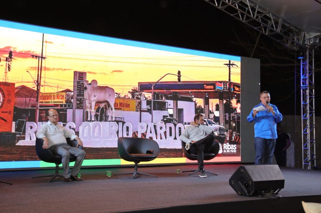 Governo de MS reforça parceria com Ribas do Rio Pardo e iniciativa privada em novas entregas de infraestrutura