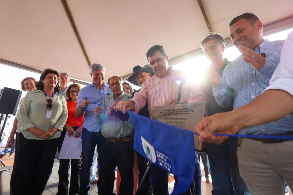MS investe R$ 76 milhões em saneamento, educação e infraestrutura em Novo Horizonte do Sul e Ivinhema MS investe R$ 76 milhões em saneamento, educação e infraestrutura em Novo Horizonte do Sul e Ivinhema